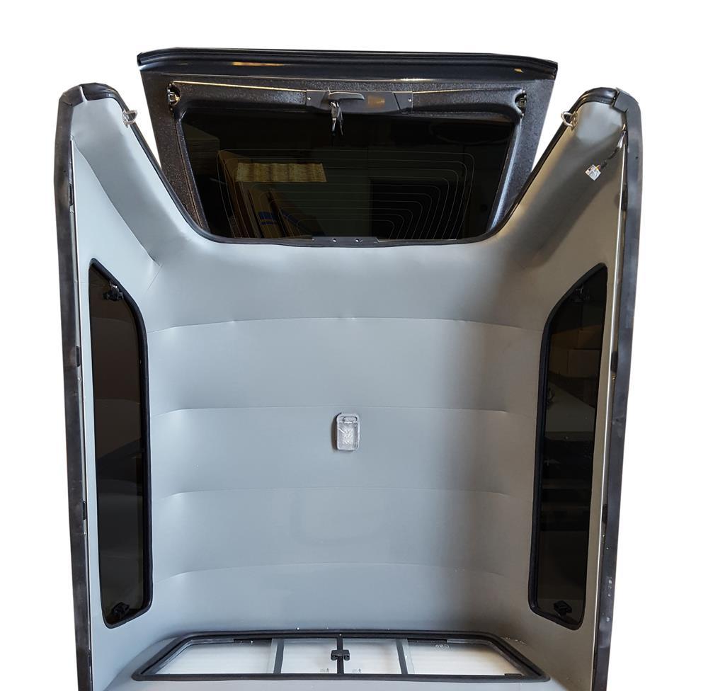FK400 - HARD TOP SLINE V2 VW AMAROK 2010+ DOUBLE CAB AVEC VITRES NOIR ...