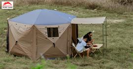 TENTE HUB LUXE CAMPING WILD LAND  